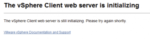 Error #1009 vSphere Web Client