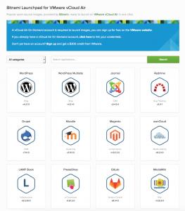 bitnami vmware