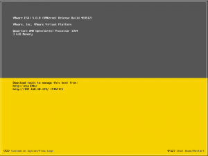 Enable ESXi Shell vSphere 5.0