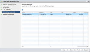 Configure disk redundancy VMware VSAN