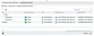 Configure disk redundancy VMware VSAN