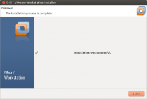 install vmware workstation